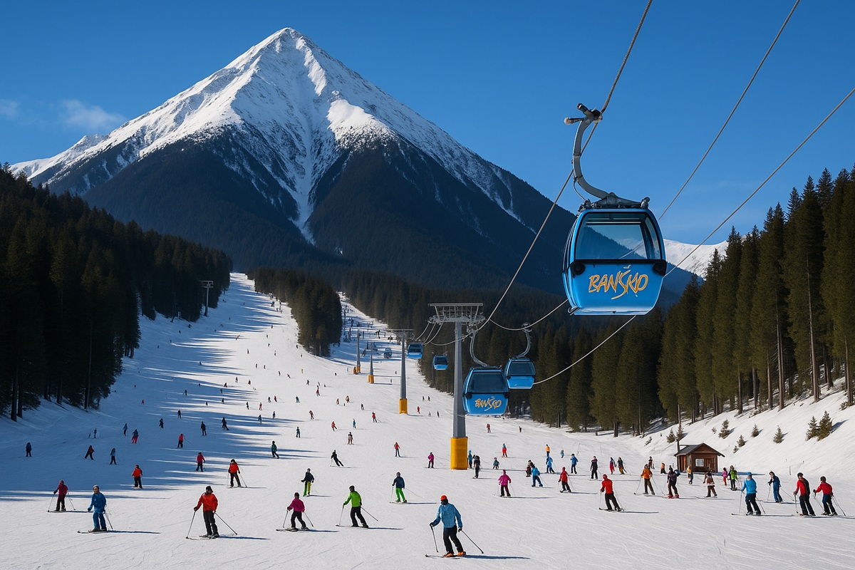 Stațiunea de schi Bansko